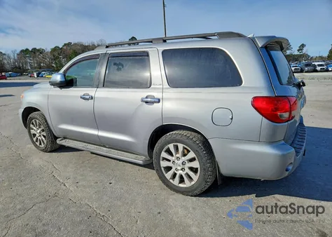 2011 Toyota Sequoia Platinum from USA, damaged, VIN 5TDDY5G13BS052261